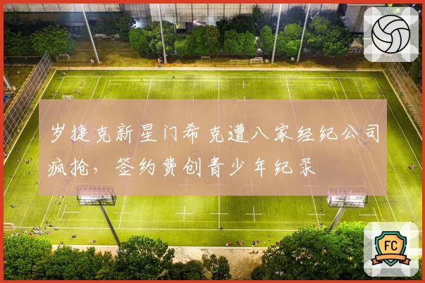岁捷克新星门希克遭八家经纪公司疯抢,签约费创青少年纪录
